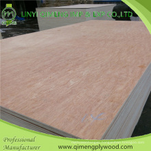 Poplar and Hardwood Core 12mm Commercial Plywood From Linyi